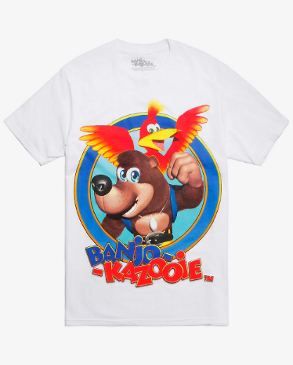 banjo kazooie t shirt